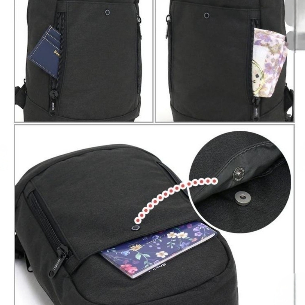Anello One Shoulder Backpack Pink - Picture 12 of 15